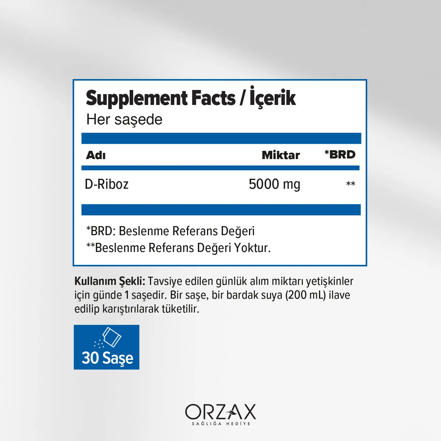 Ocean D-Ribose Sachet Ocean D-Ribose Sachet - Image 2