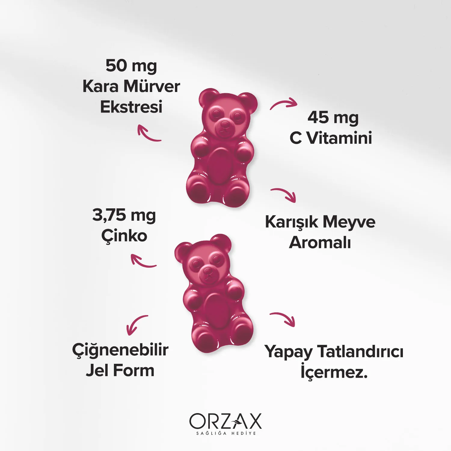 Ocean Gummies Sambucus Kids Ocean Gummies Sambucus Kids - Görsel 5