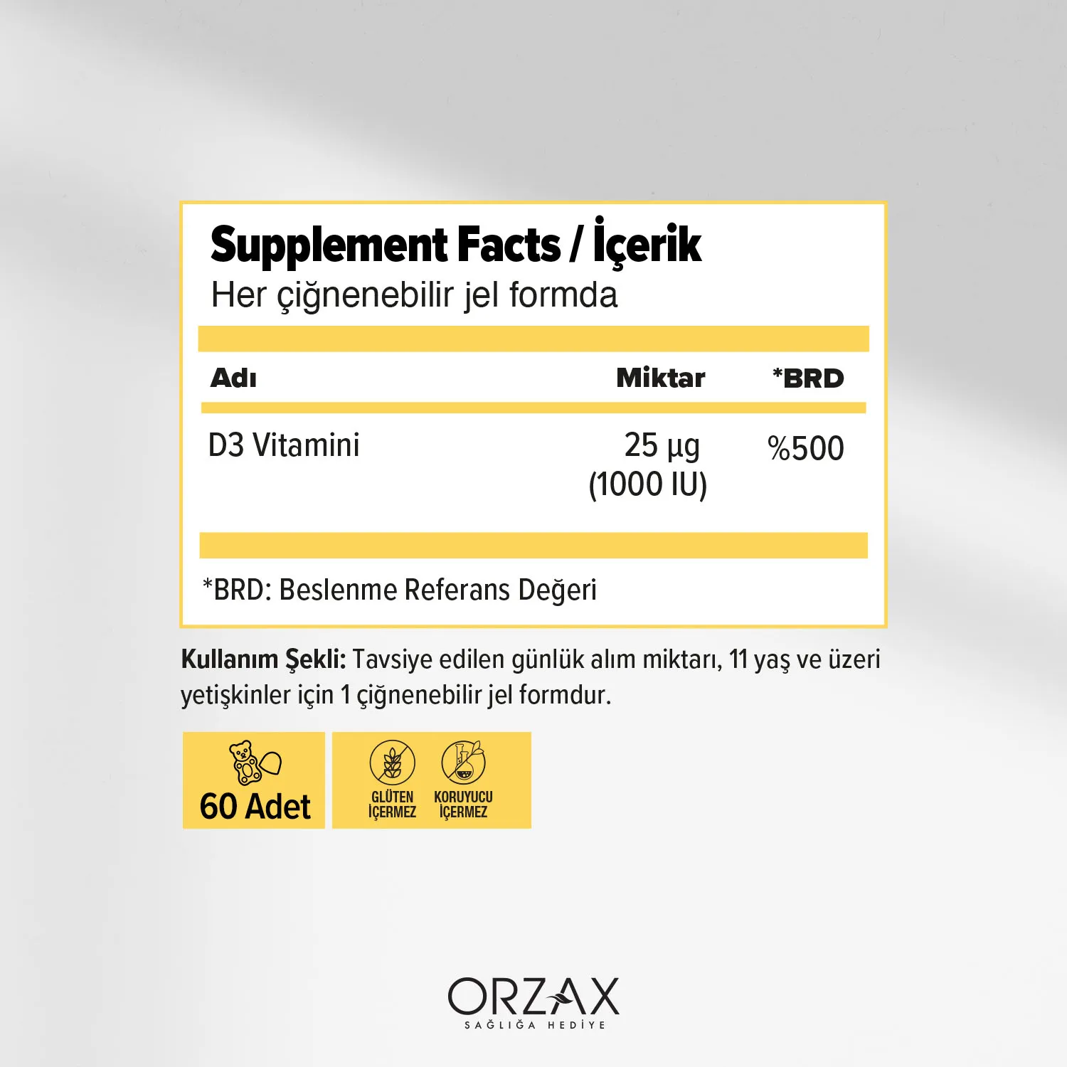 Ocean Gummies Vitamin D3 Ocean Gummies Vitamin D3 - Görsel 2
