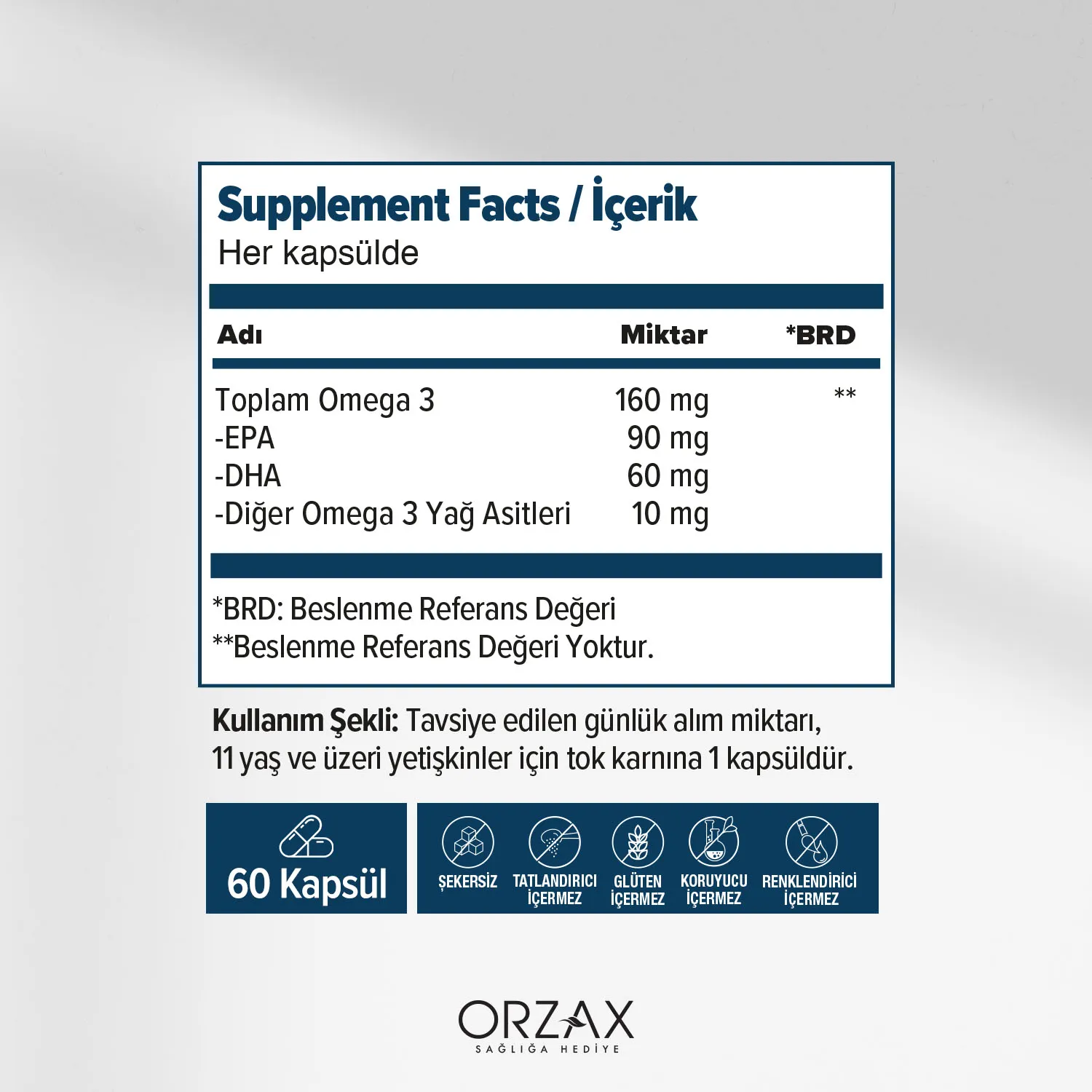 Ocean 500 mg Fish Oil Softgel Capsule Ocean 500 mg Fish Oil Softgel Capsule - Image 2