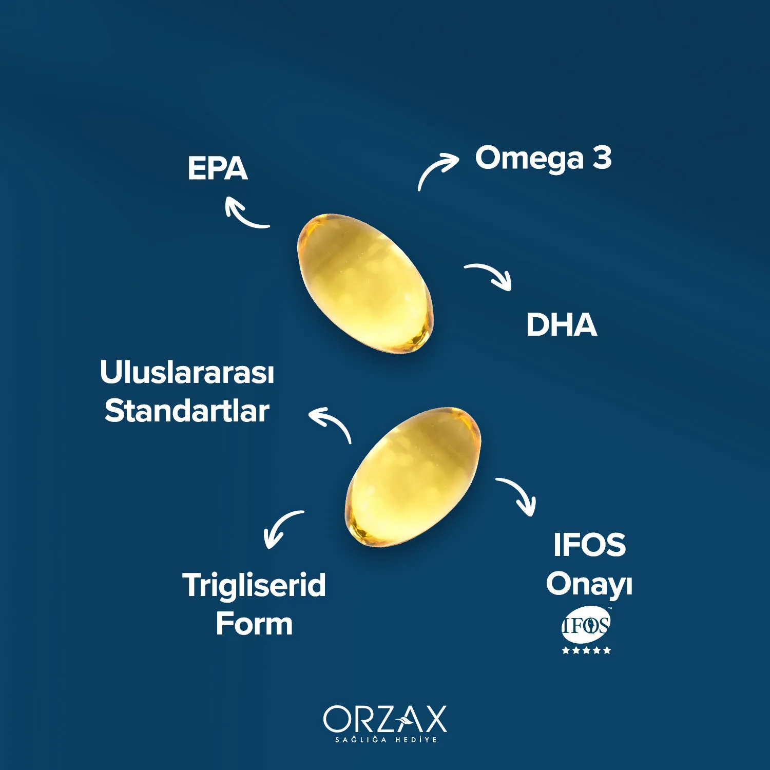 Ocean 500 mg Fish Oil Softgel Capsule Ocean 500 mg Fish Oil Softgel Capsule - Image 4