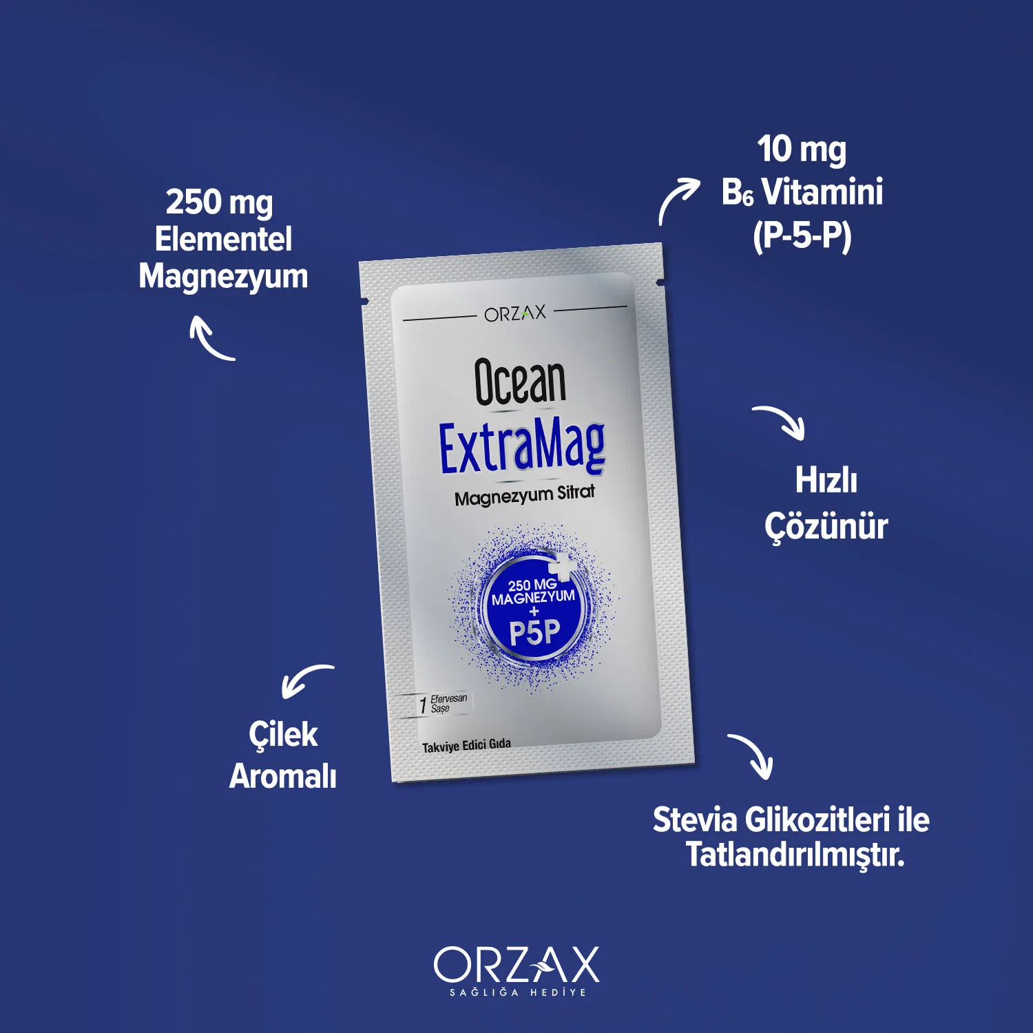 Ocean ExtraMag Magnesium Citrate Sachet Ocean ExtraMag Magnesium Citrate Sachet - Image 4