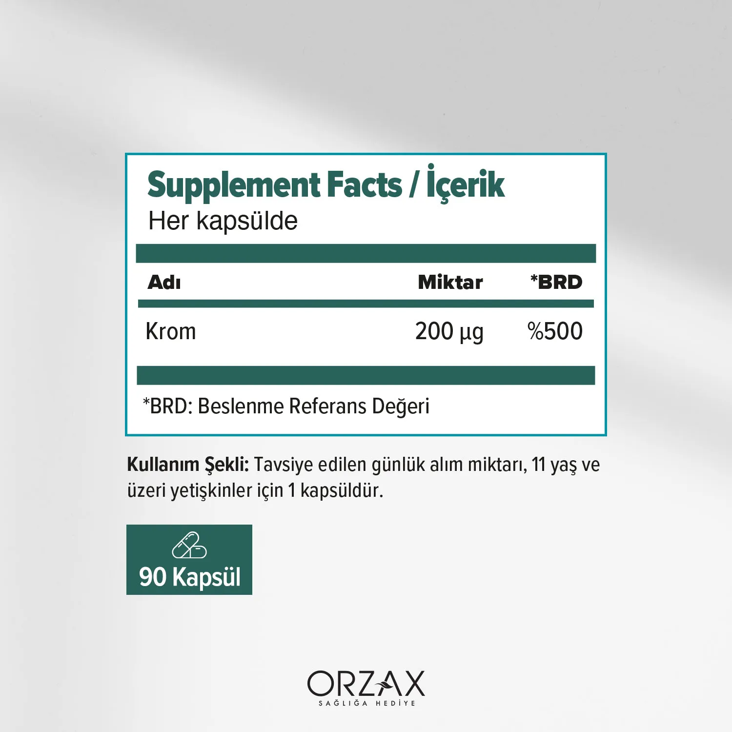 Ocean Chromium Picolinate Capsules Ocean Chromium Picolinate Capsules - Image 2