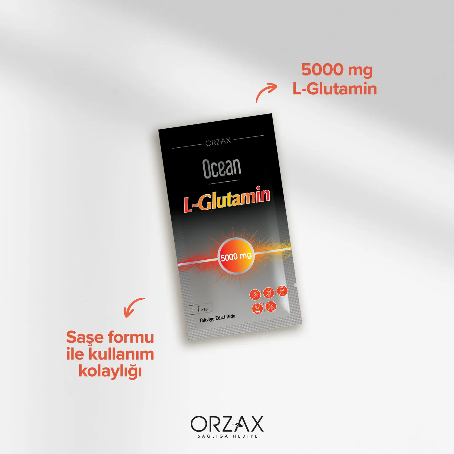 Ocean L-Glutamine Sachet Ocean L-Glutamine Sachet - Image 4