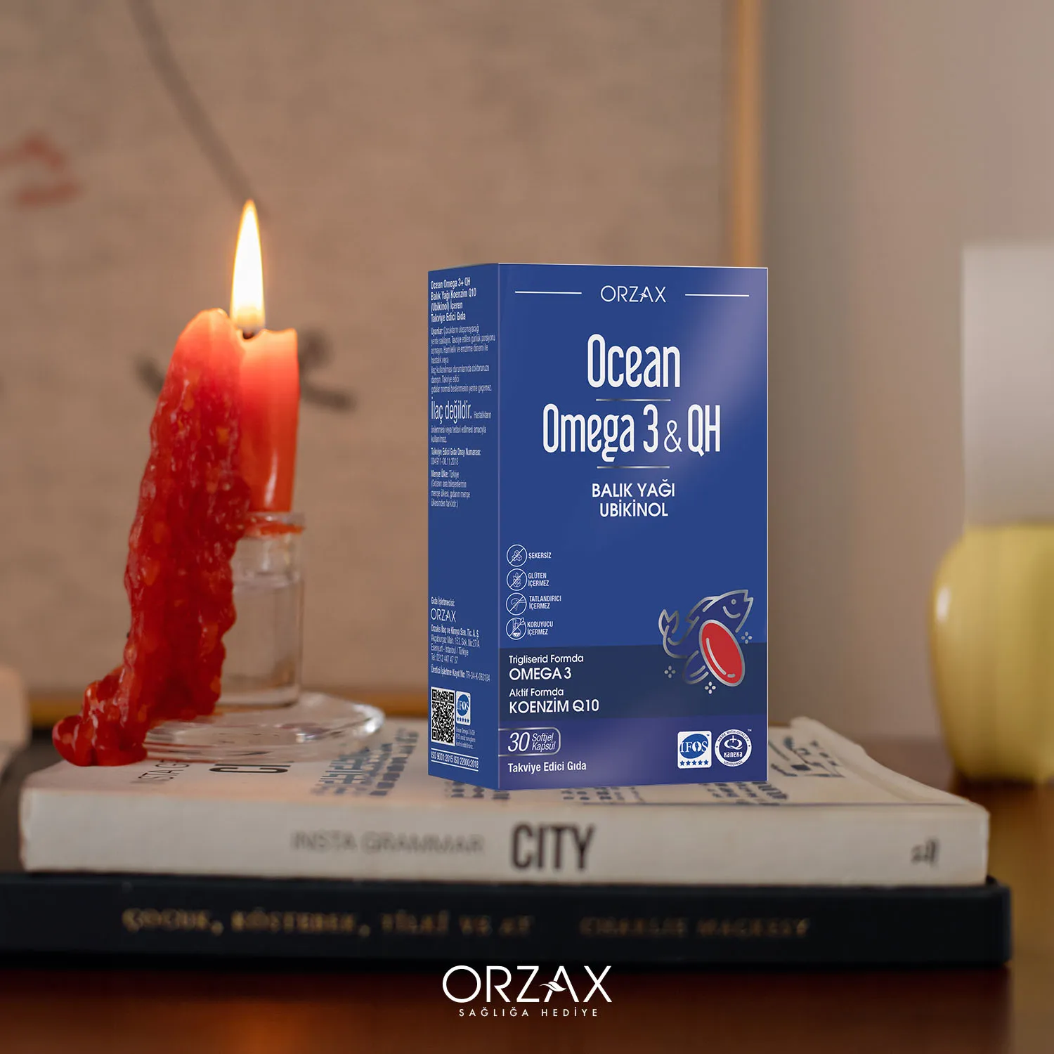 Ocean Omega 3 & QH 30 Softgel Capsules Ocean Omega 3 & QH 30 Softgel Capsules - Image 5
