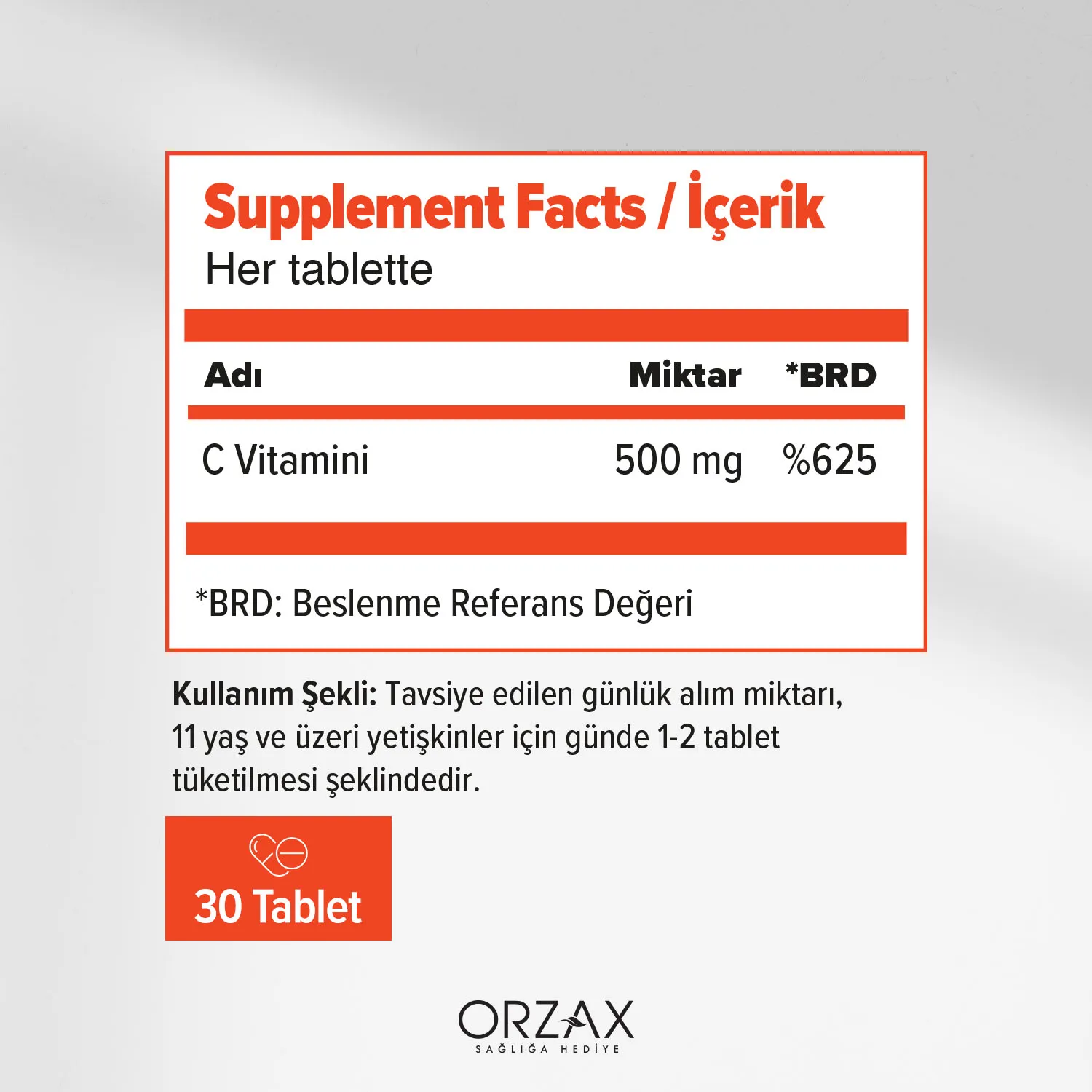 Ocean Vitamin C-SR Tablet Ocean Vitamin C-SR Tablet - Image 2