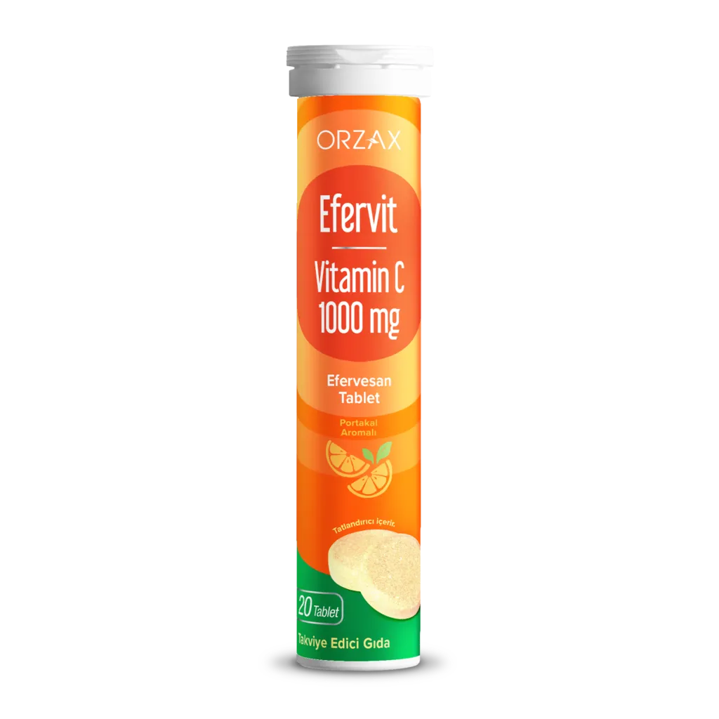 Efervit Vitamin C 1000 mg 20 Efervesan Tablet