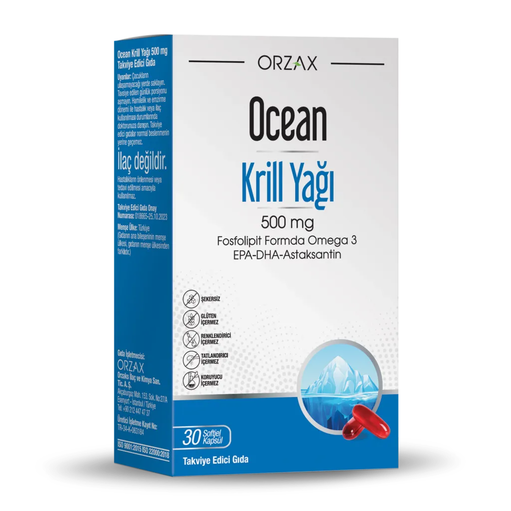 Ocean Krill Oil 30 Softgel Capsules