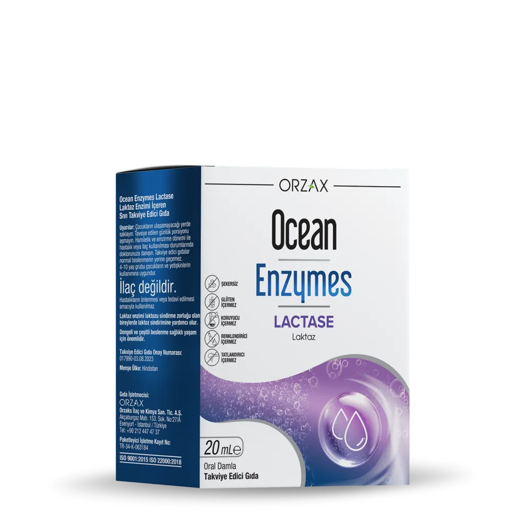 Ocean Enzymes Lactase Drops 20 ml