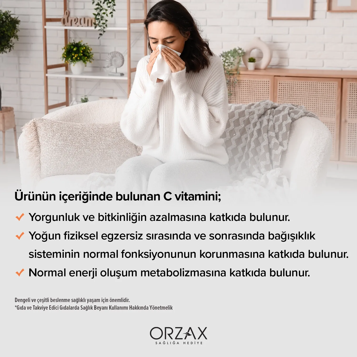 Efervit Vitamin C 1000 mg 20 Efervesan Tablet Efervit Vitamin C 1000 mg 20 Efervesan Tablet - Görsel 4