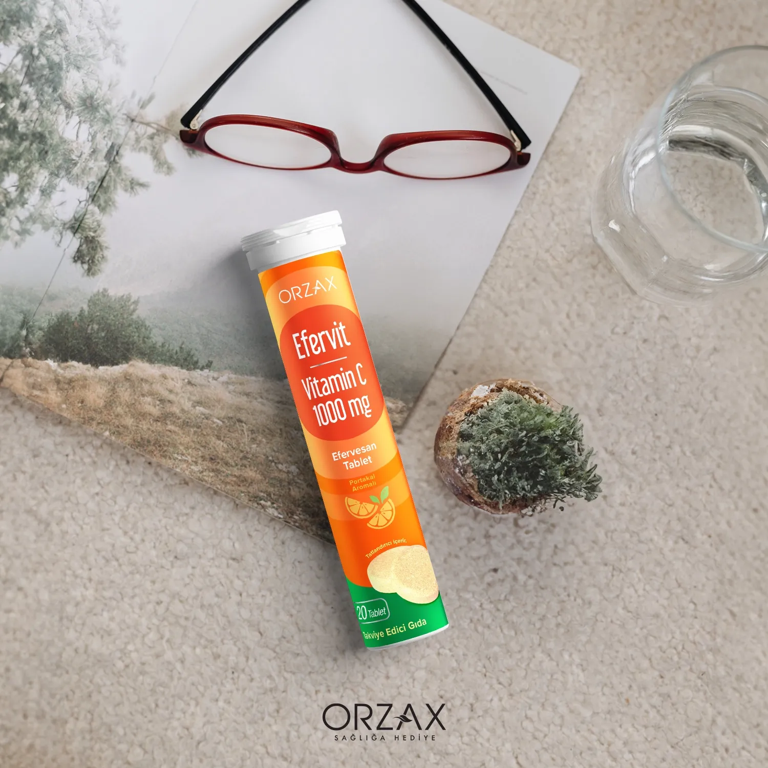 Efervit Vitamin C 1000 mg 20 Efervesan Tablet Efervit Vitamin C 1000 mg 20 Efervesan Tablet - Görsel 5