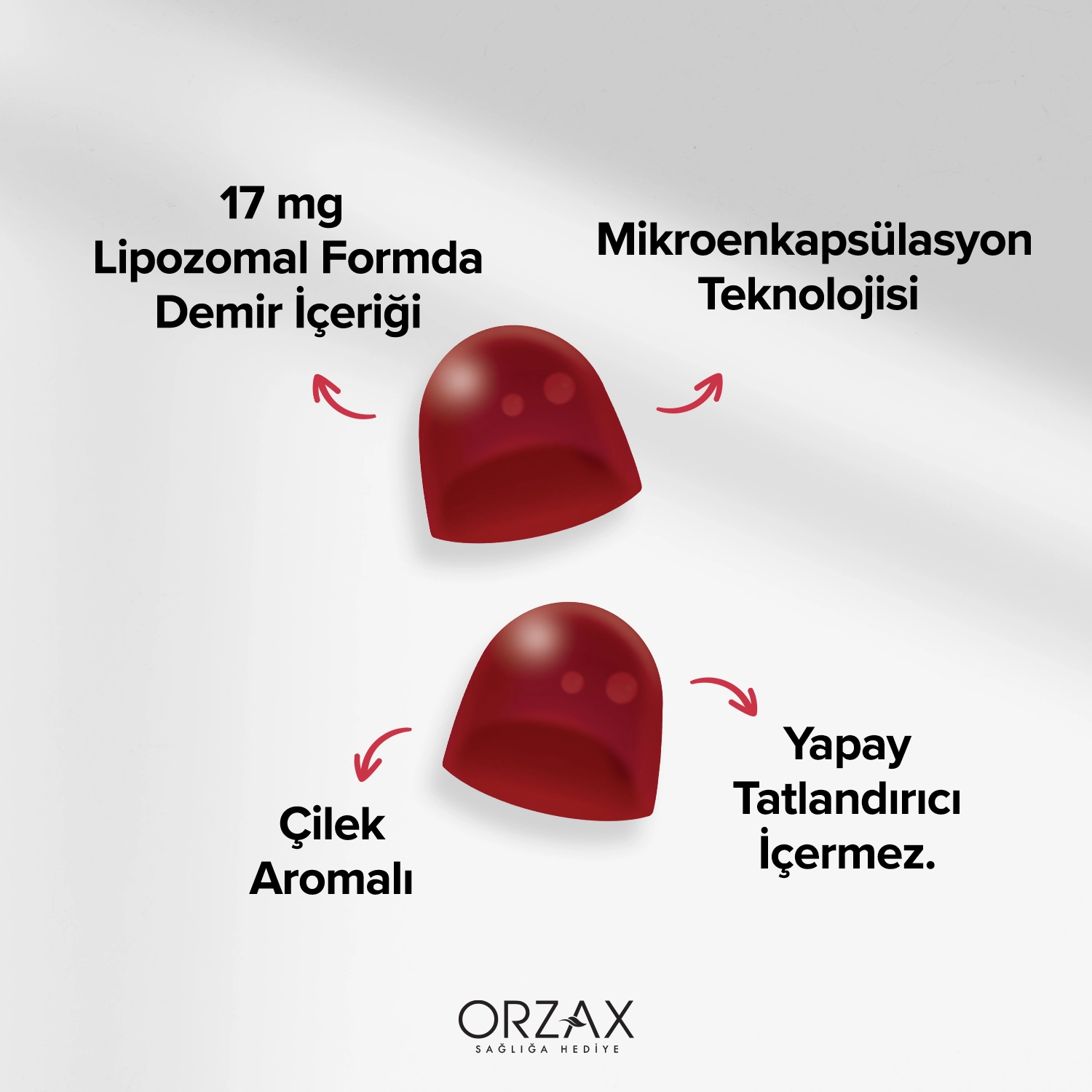Ocean Gummies Iron Extra Ocean Gummies Iron Extra - Görsel 3