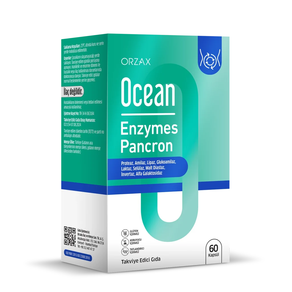 Ocean Enzymes Pancron 60 Capsules