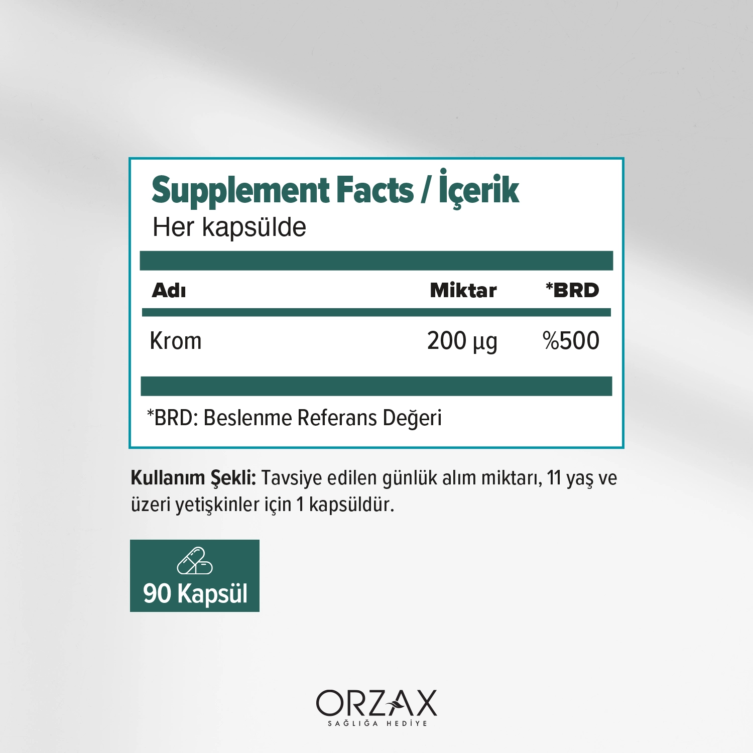 Ocean Krom Pikolinat Kapsül Ocean Krom Pikolinat Kapsül - Görsel 4