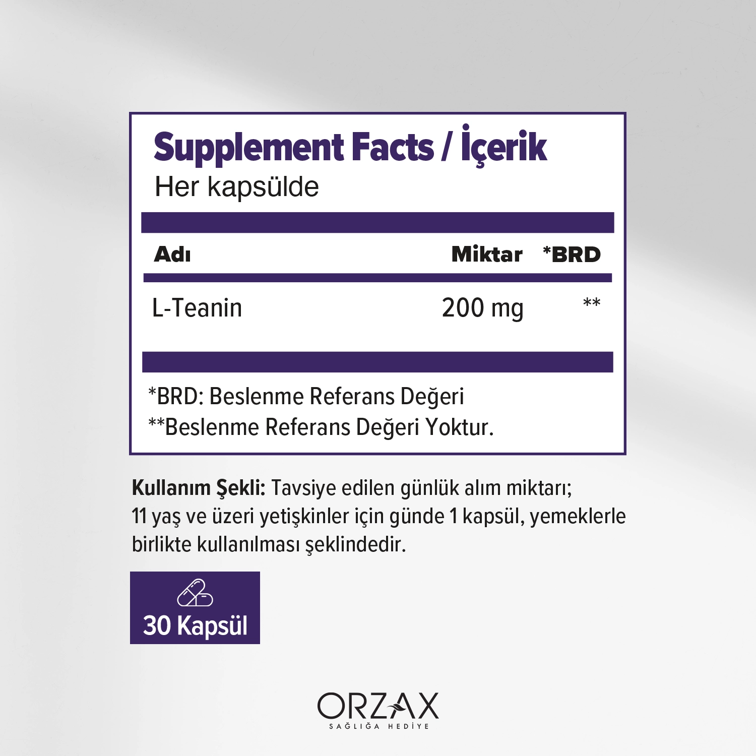 Ocean L-Theanine Capsules Ocean L-Theanine Capsules - Image 2