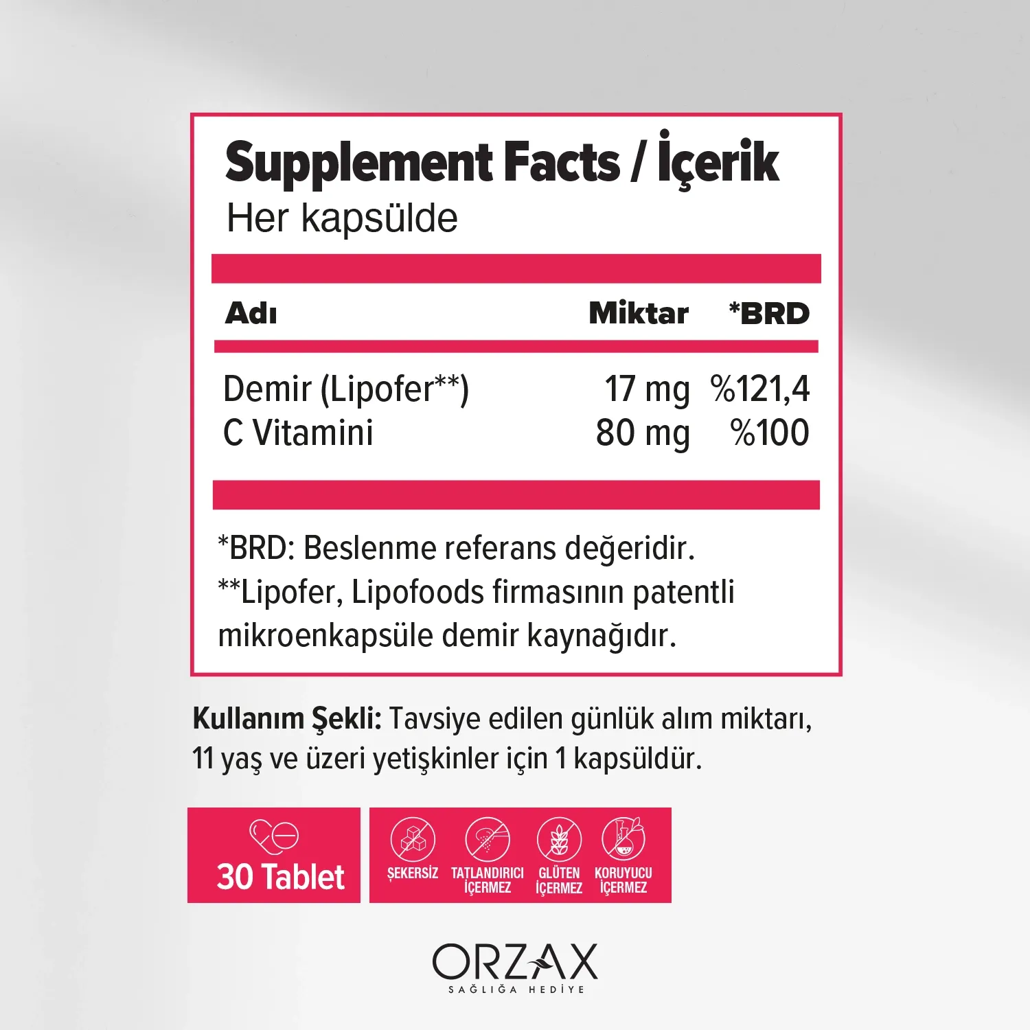 Ocean Microfer Tablet microfer içerik