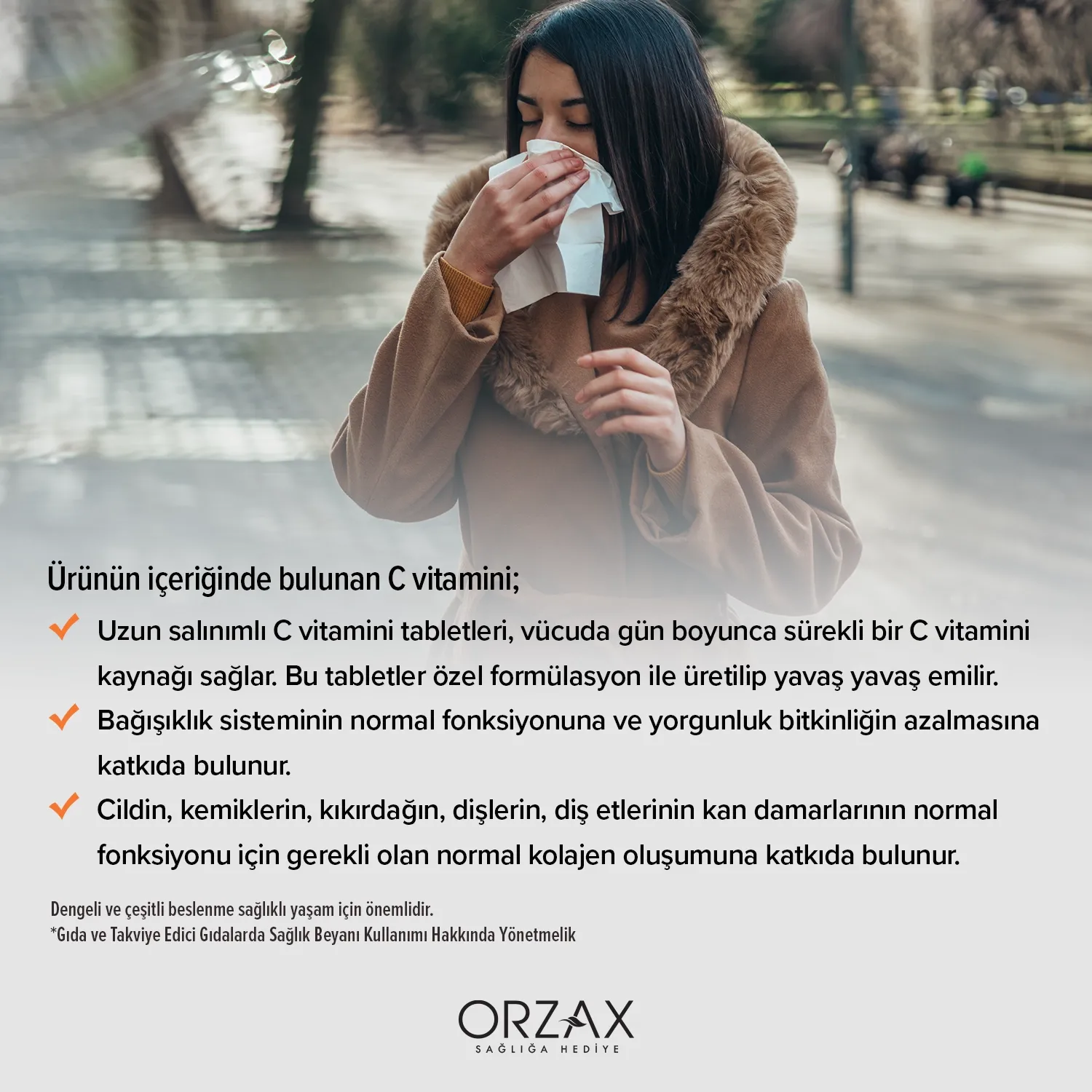 Ocean Vitamin C-SR Tablet Ocean Vitamin C-SR Tablet - Görsel 4