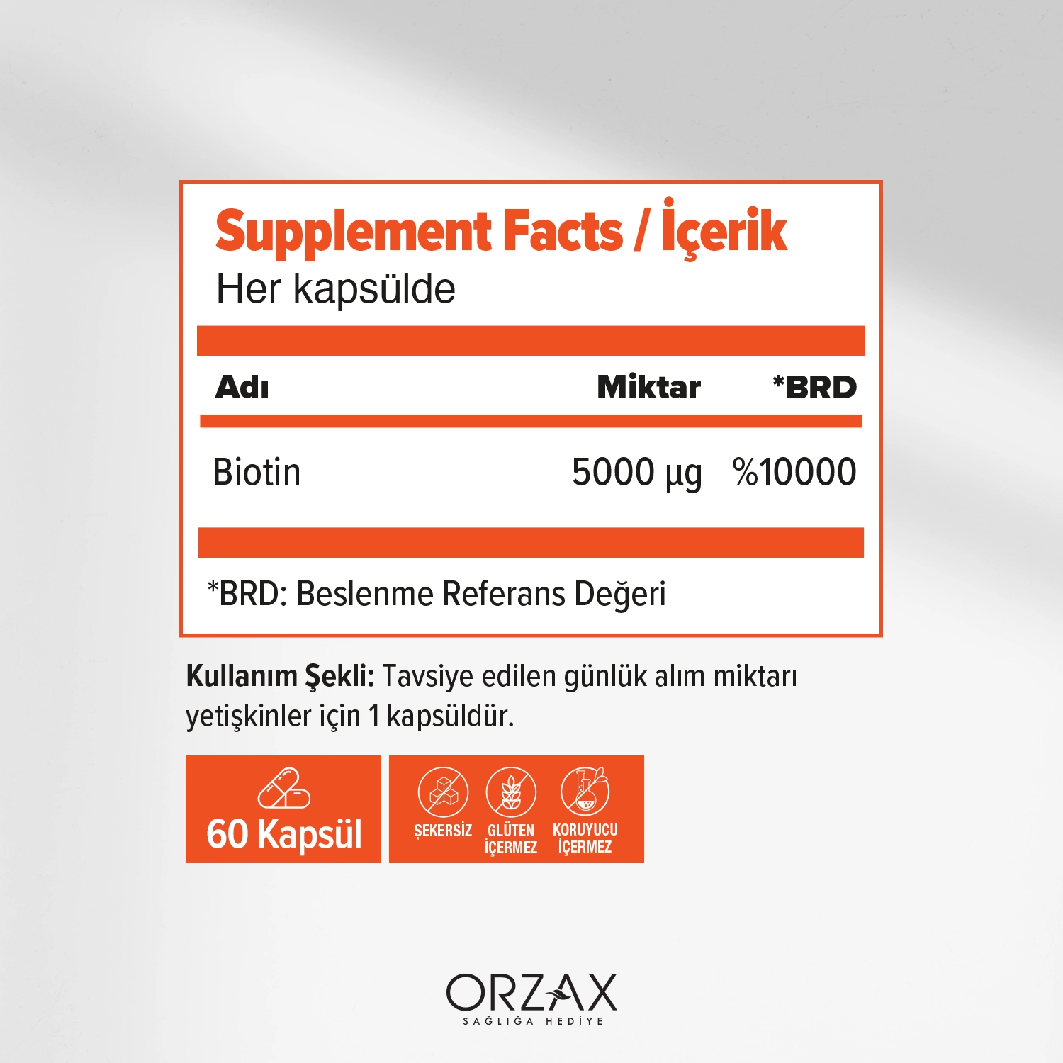 Ocean Biotin Kapsül Ocean Biotin Kapsül - Görsel 2