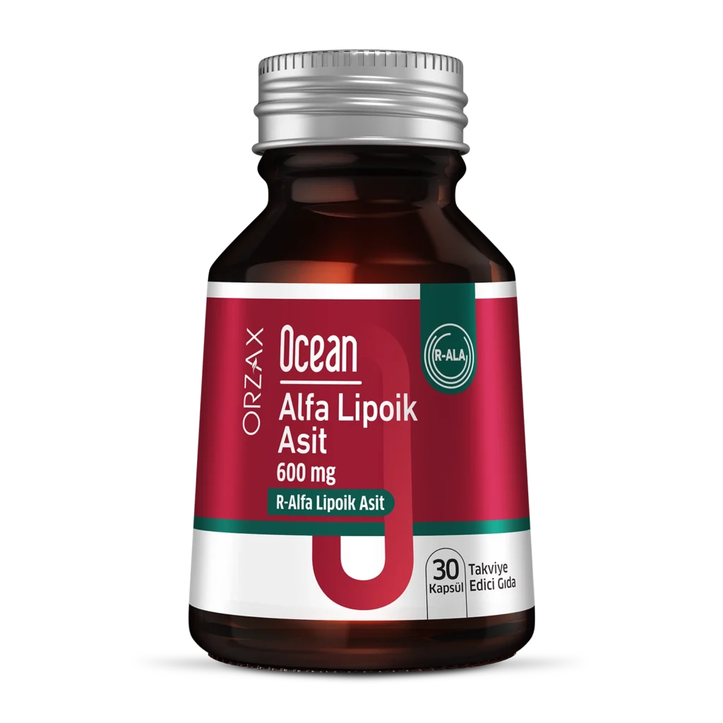 Ocean Alpha-Lipoic Acid 600 mg Vegetable Capsule