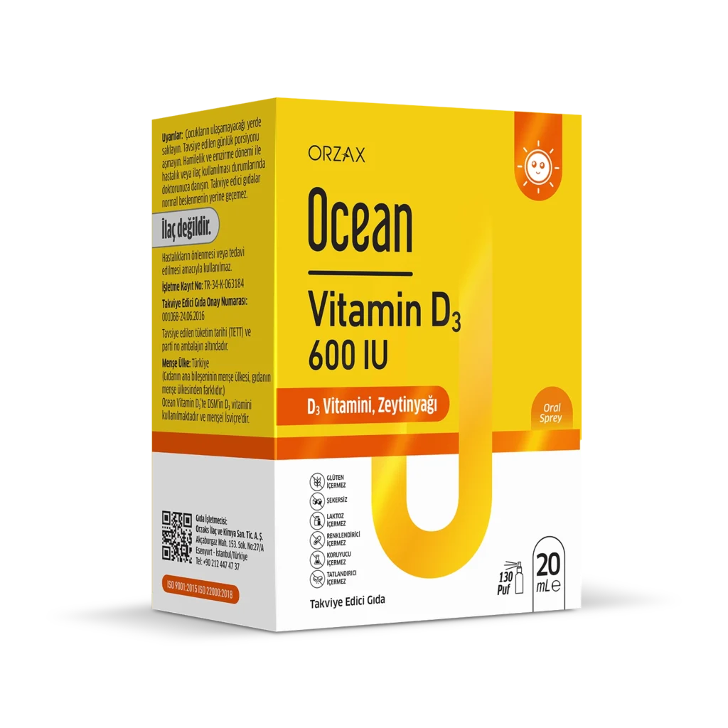 Ocean Vitamin D3 600 IU Spray